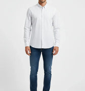 Stripe Shirt For Men - White - MEME