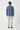 Check Button Down Shirt For Men - Navy Check - MEME