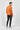 Printed Long Sleeve T-Shirt For Men - Rust - MEME