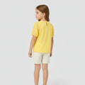 Solid Blouse For Girl - Yellow - MEME