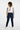 Dark Wash Denim Jegging For Girl - Dark Blue - MEME