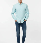 Solid Shirt For Men - Light Blue - MEME