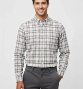 Check Button Down Shirt For Men - Check - MEME
