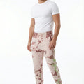 Tie Dye Jogger Pant For Men - White - MEME