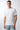 Crew Neck Basic T-Shirt For Men - White - MEME