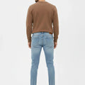 Skinny Fit Jeans For Men - Light Blue - MEME