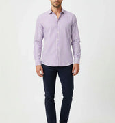Stripe Shirt For Men - Purple - MEME