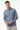 Texture Button Down Shirt For Men - Grey - MEME