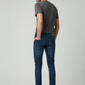 Slim Fit Jeans For Men - Mid Blue - MEME