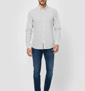 Stripe Shirt For Men - Black - MEME
