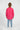 Solid Shirt For Girl - Hot Pink - MEME