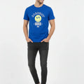 Printed T-Shirt For Men - Blue Quartz - MEME