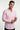 Mandarin Collar Shirt For Men - Pink - MEME