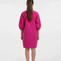 Solid Dress For Girl - Pink - MEME