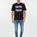 Printed T-Shirt For Men - Black - MEME