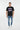 Printed T-Shirt For Men - Black - MEME