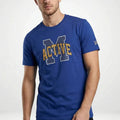 Printed T-Shirt For Men - Blue Quartz - MEME