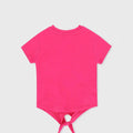 Graphic T-Shirt For Baby Girl - Fuchsia - MEME