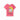 Graphic T-Shirt For Baby Girl - Pink - MEME