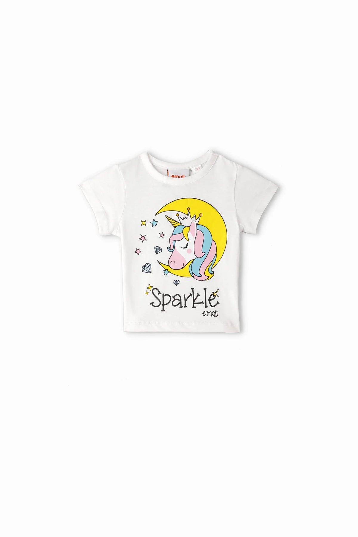 Graphic T-Shirt For Baby Girl - White