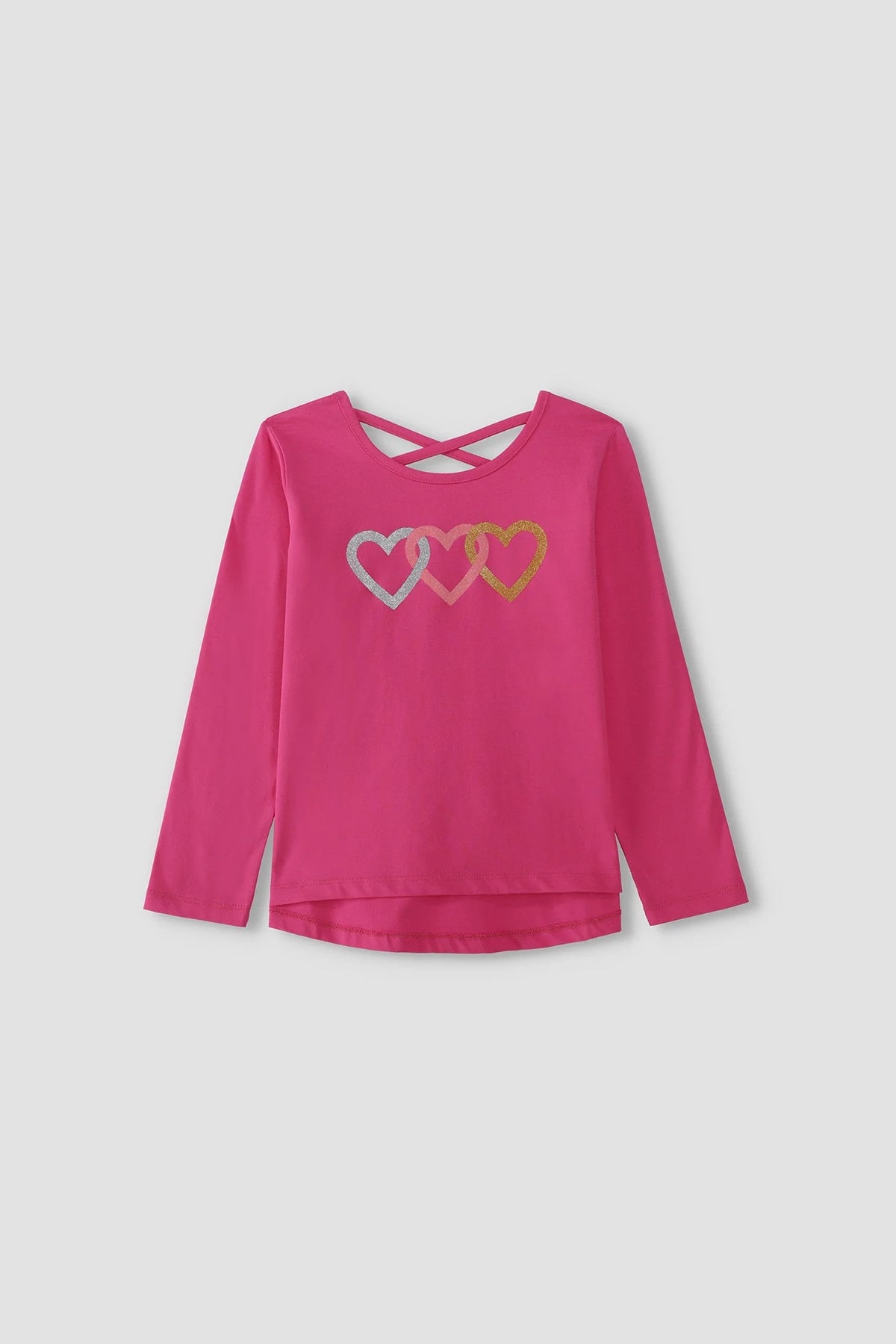 Graphic T-Shirt For Girl - Fuchsia