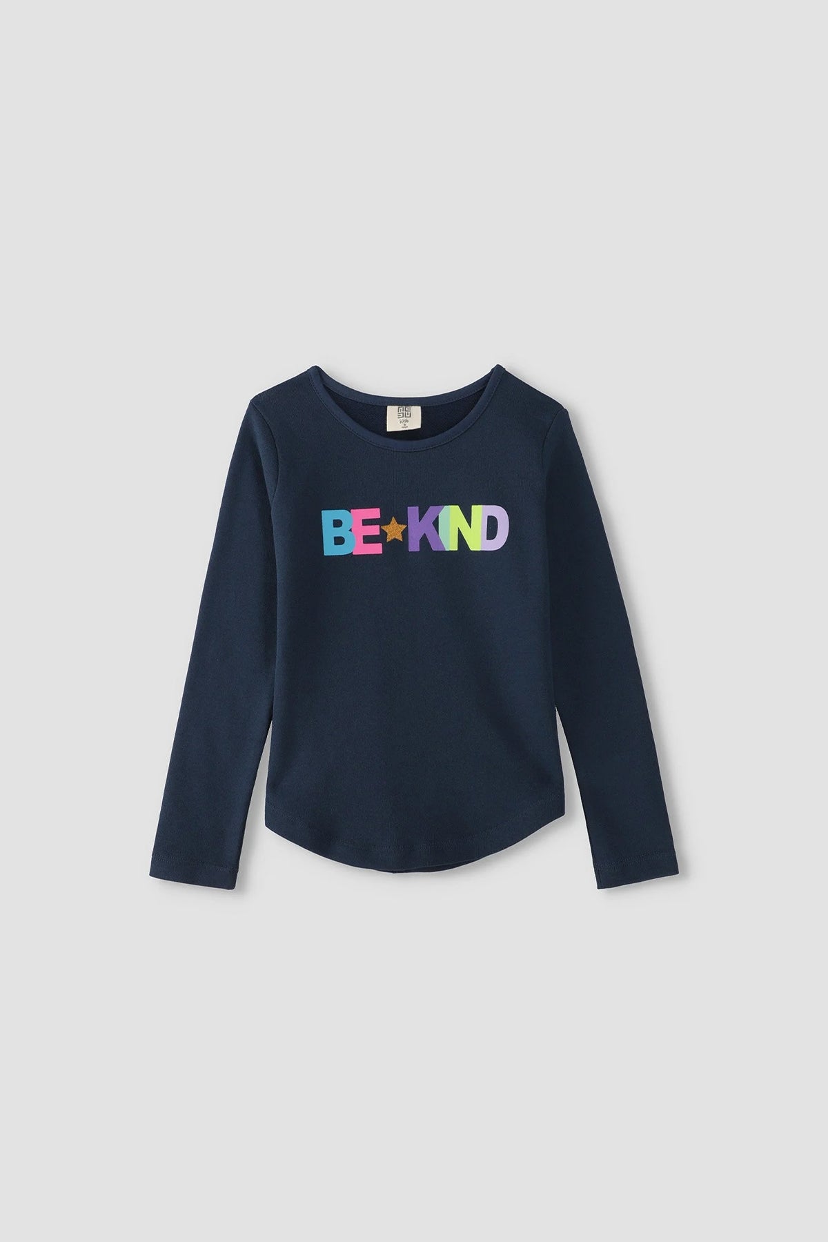 Graphic T-Shirt For Girl - Navy