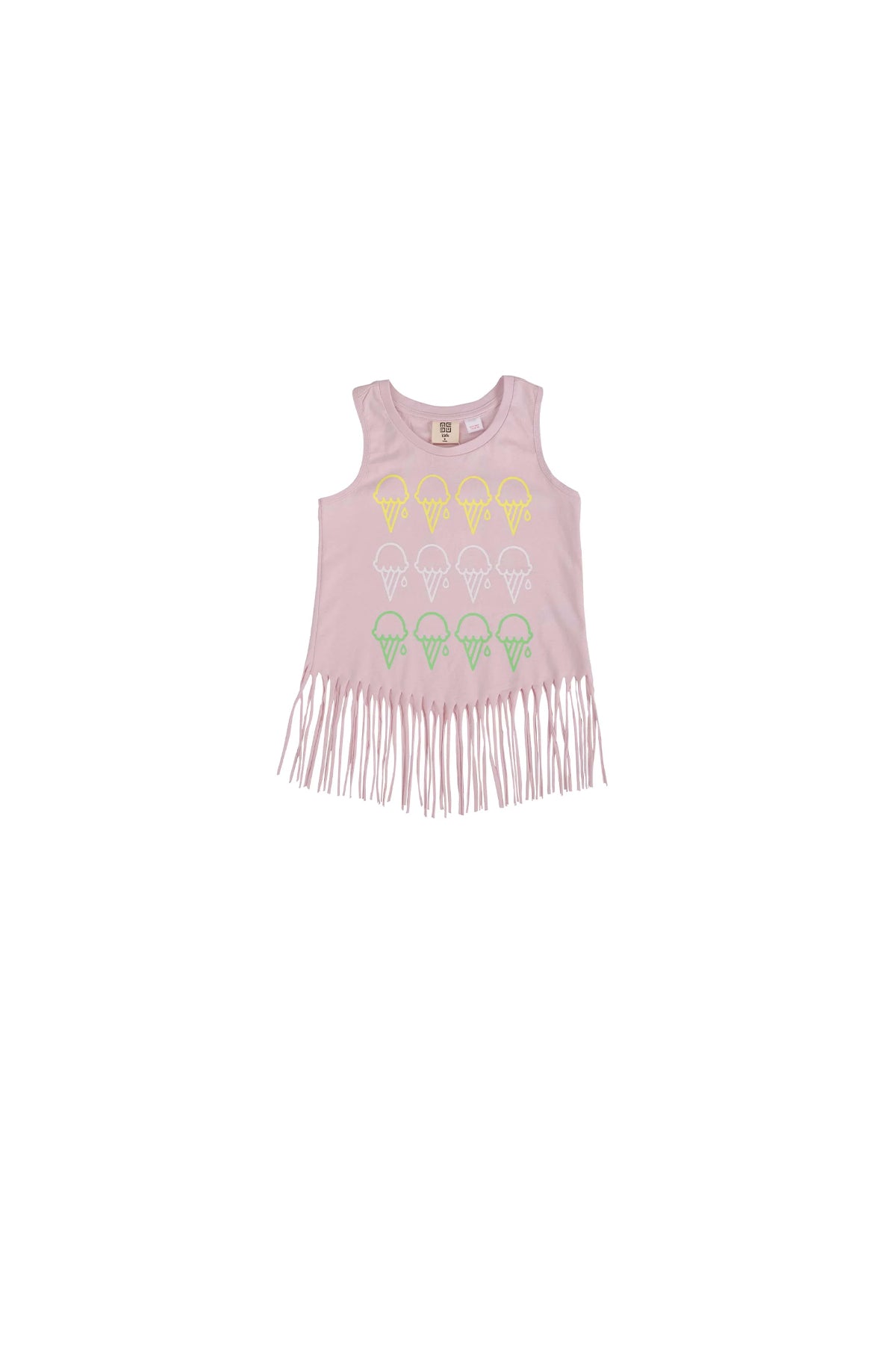 Graphic Tank Top For Girl - Lilac