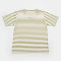 Striped Button Neck T-Shirt for Boys - Verde - MEME