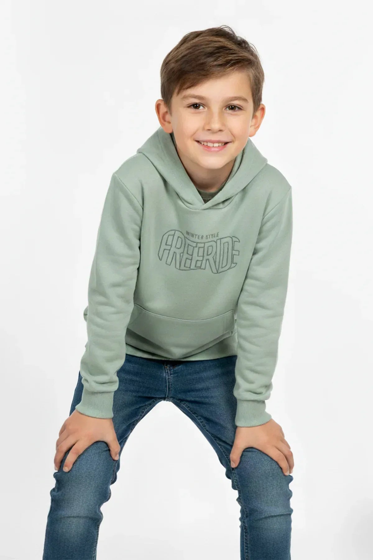 Hoodie For Boys - JADEITE - MEME