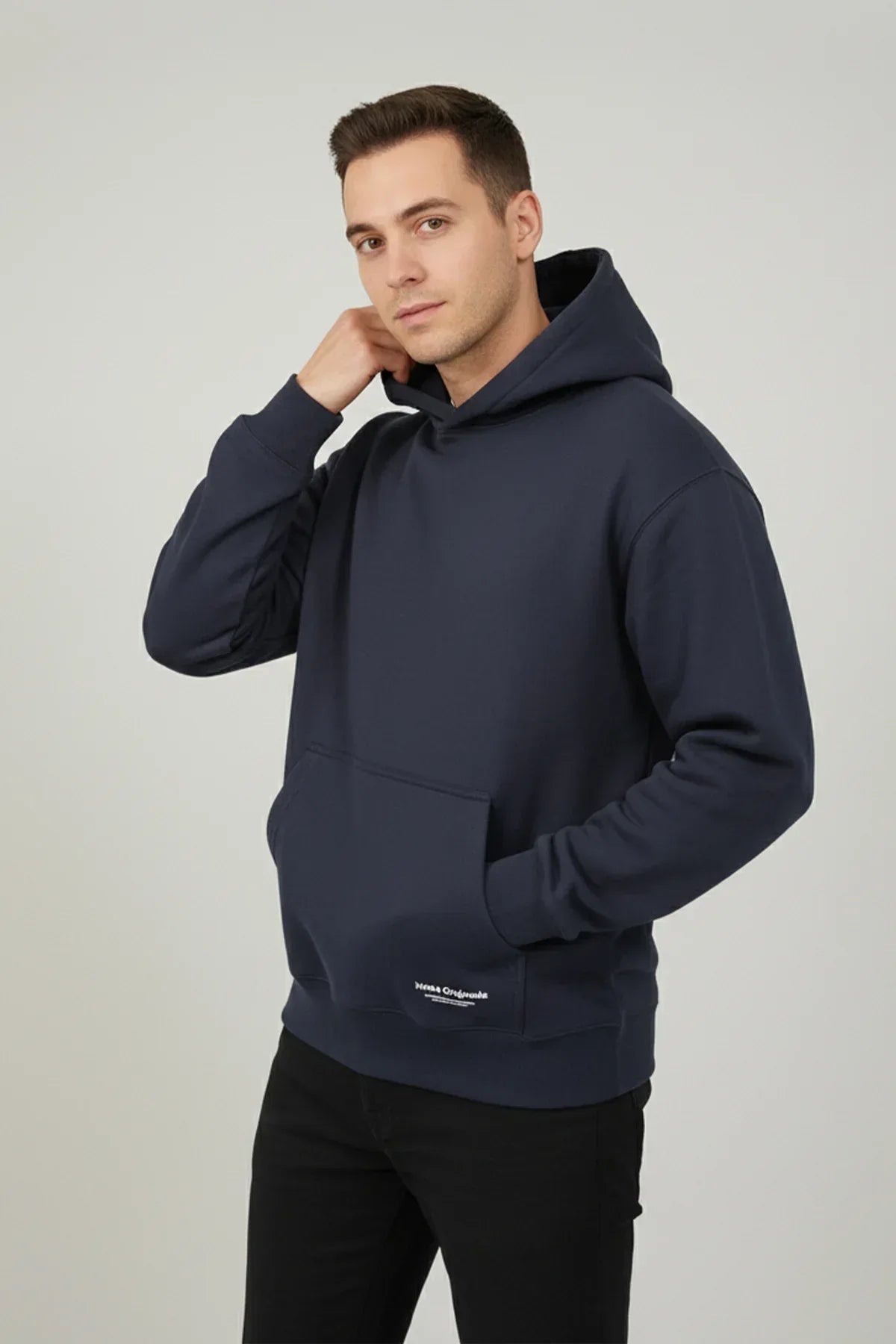 Hoodie For Men- Blue Wing Teal - MEME
