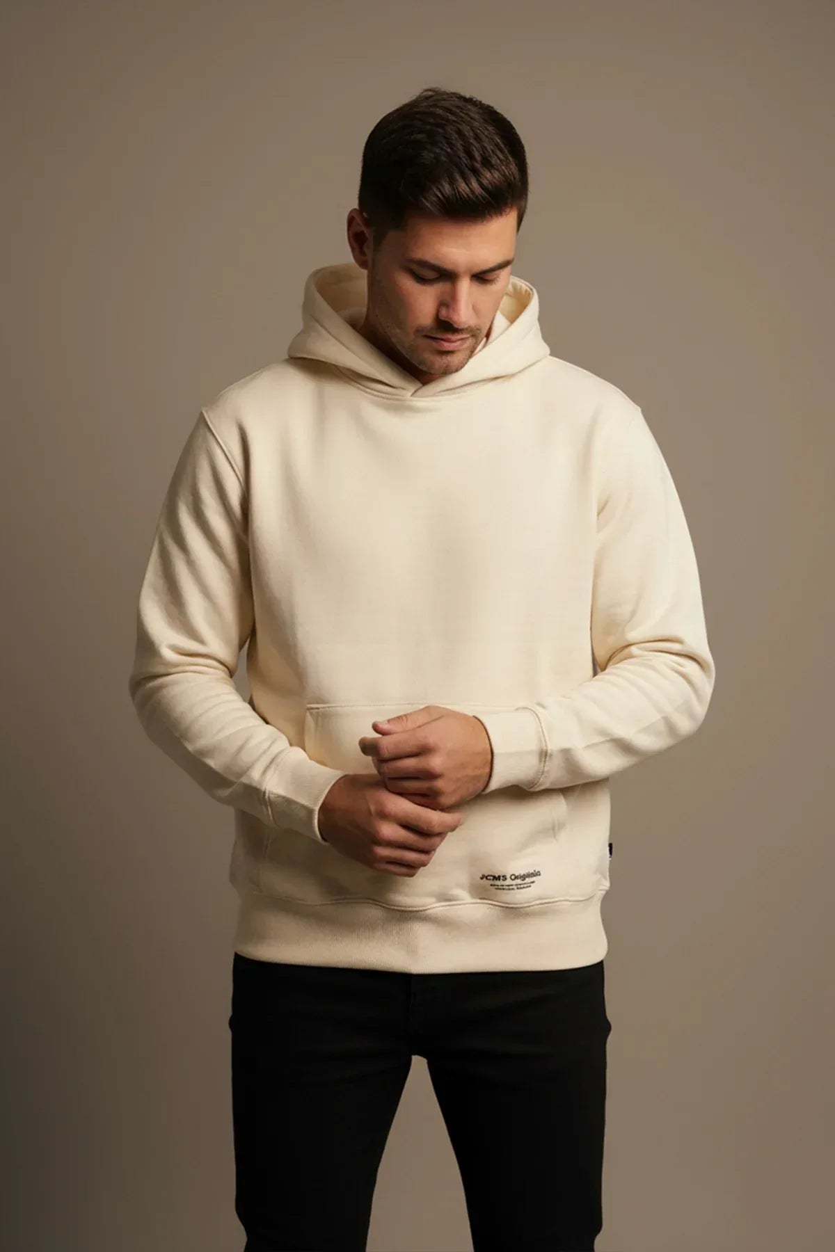 Hoodie For Men- Whitecap Gray - MEME