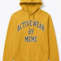 Hoodie for Men - Yellow - MEME