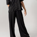 Women Satin Co-Ord Set 