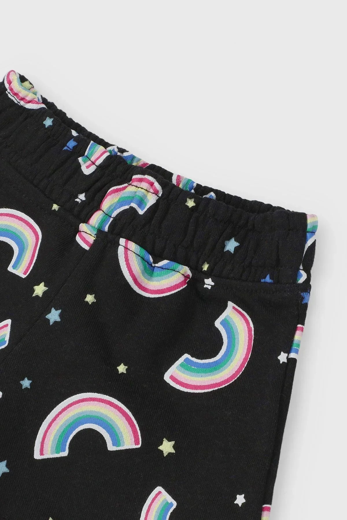 Printed Short For Baby Girl - Black - MEME