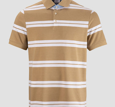 Men Striped Polo 