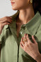 Women Oversized Button Down Shirt