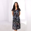 Women Long Printed Dress 