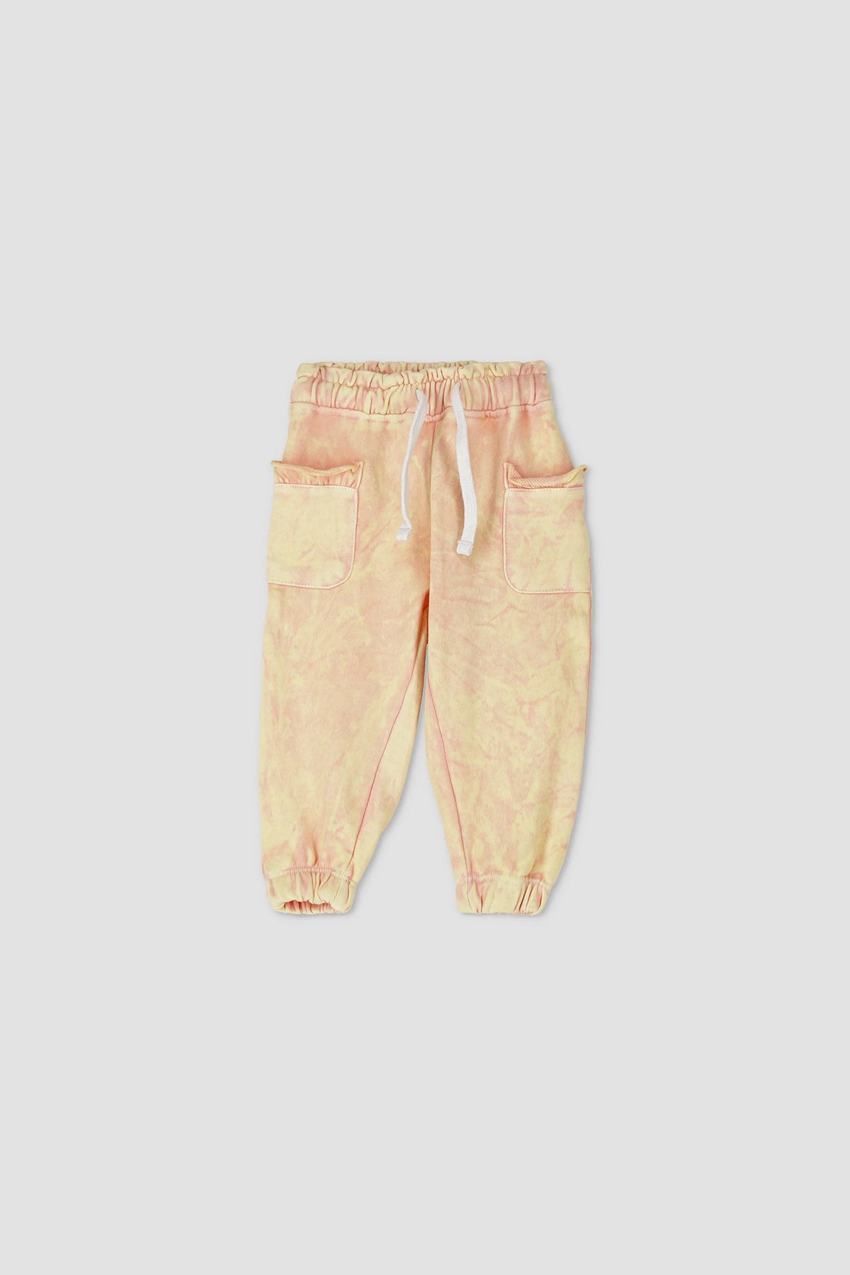 Jogger Pant For Baby Boy - Yellow