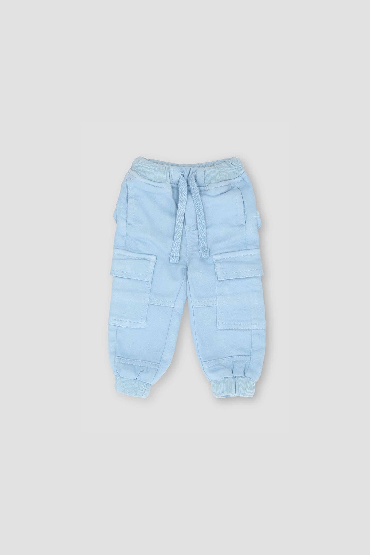 Kevin Cargo Pant For Baby Boy - Light Blue