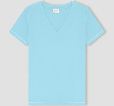 Women Solid V neck 