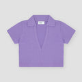 Polo T-Shirt For Women - Violet - MEME