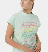 Printed T-Shirt For Women - Apple Green - MEME