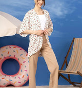 Printed Shirt For Women - White - MEME