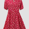 Women Floral Midi Dress 