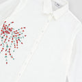Embroided Button Down Shirt 