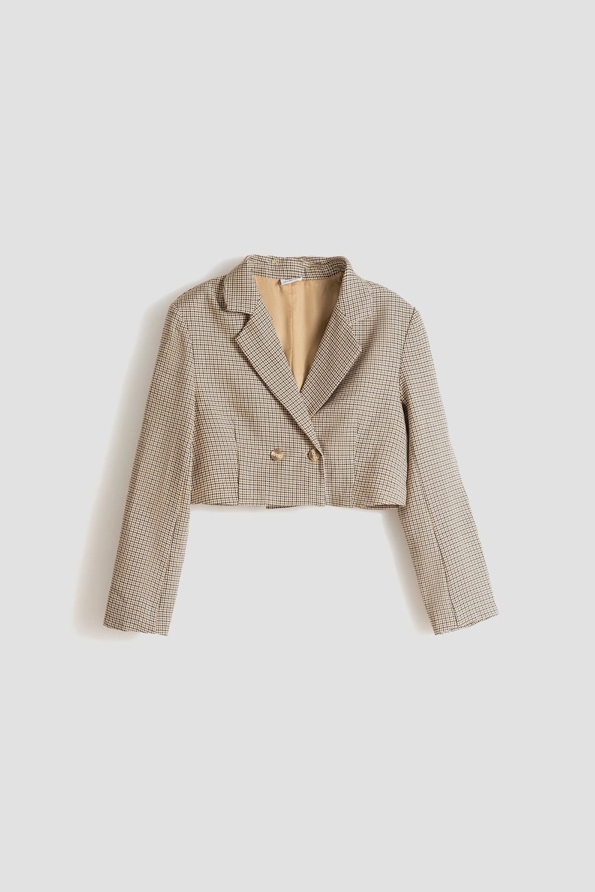 Cropped Blazer For Women  - Green