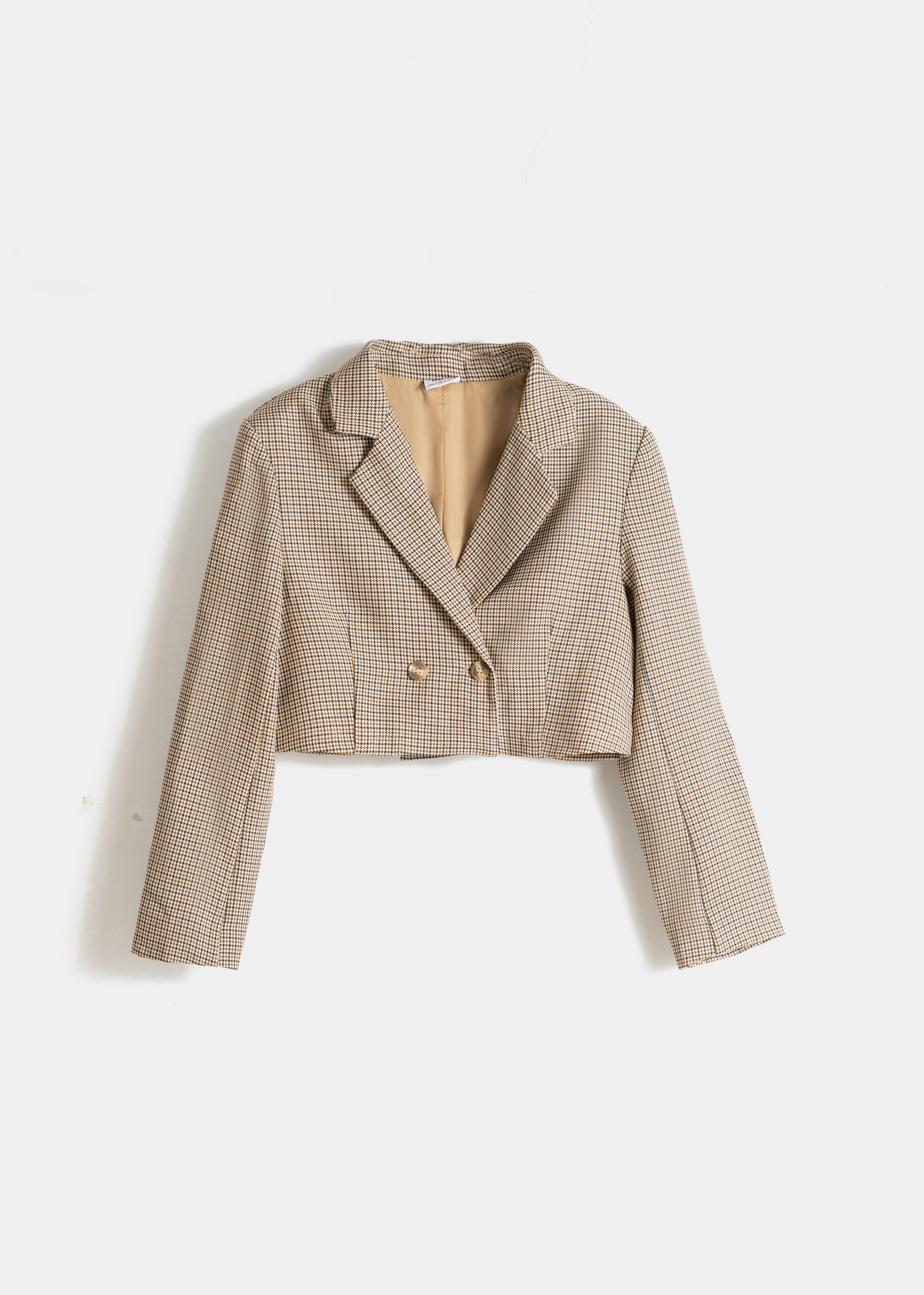 Cropped Blazer for women  - Green 