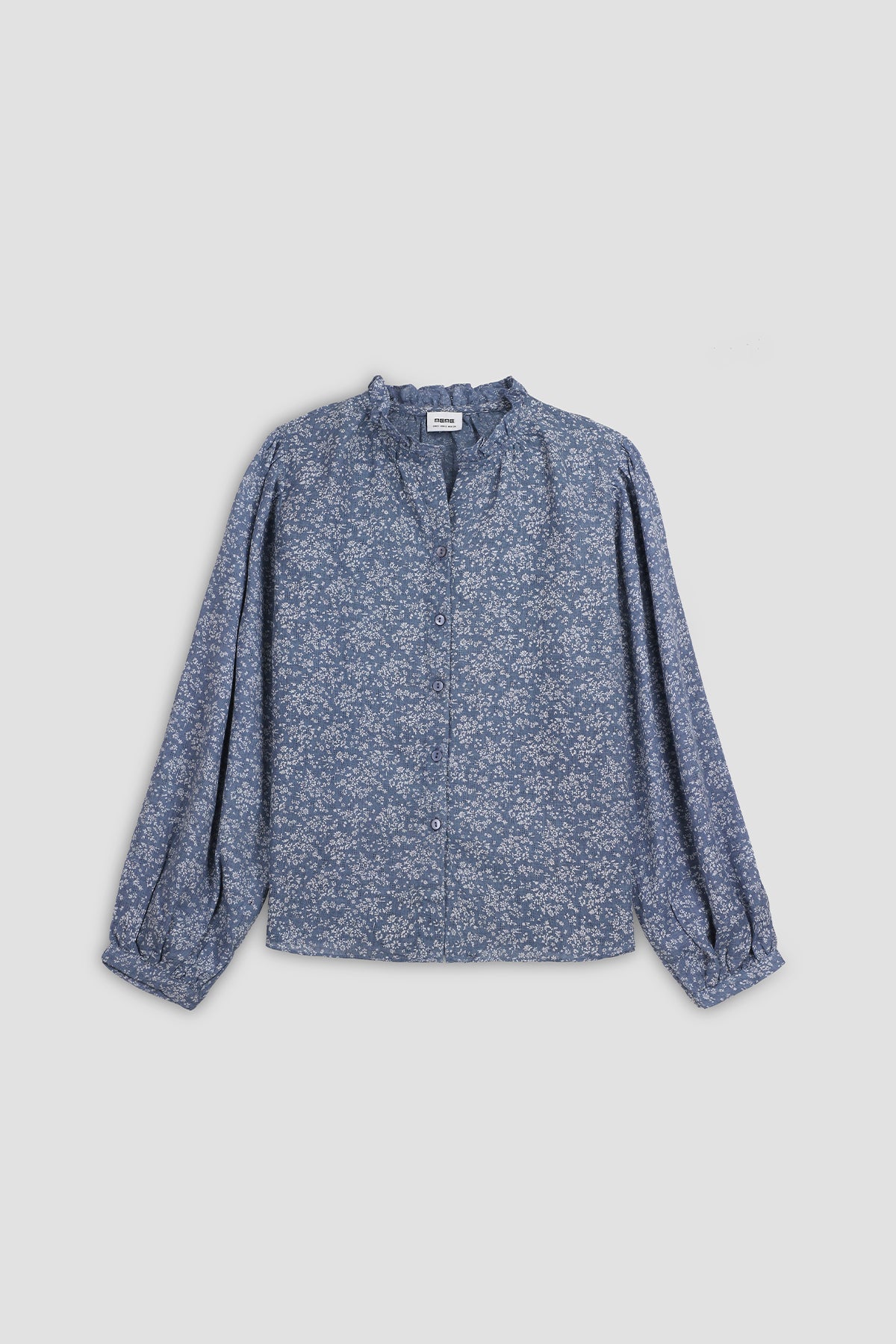 Printed Shirt For Women - GREY