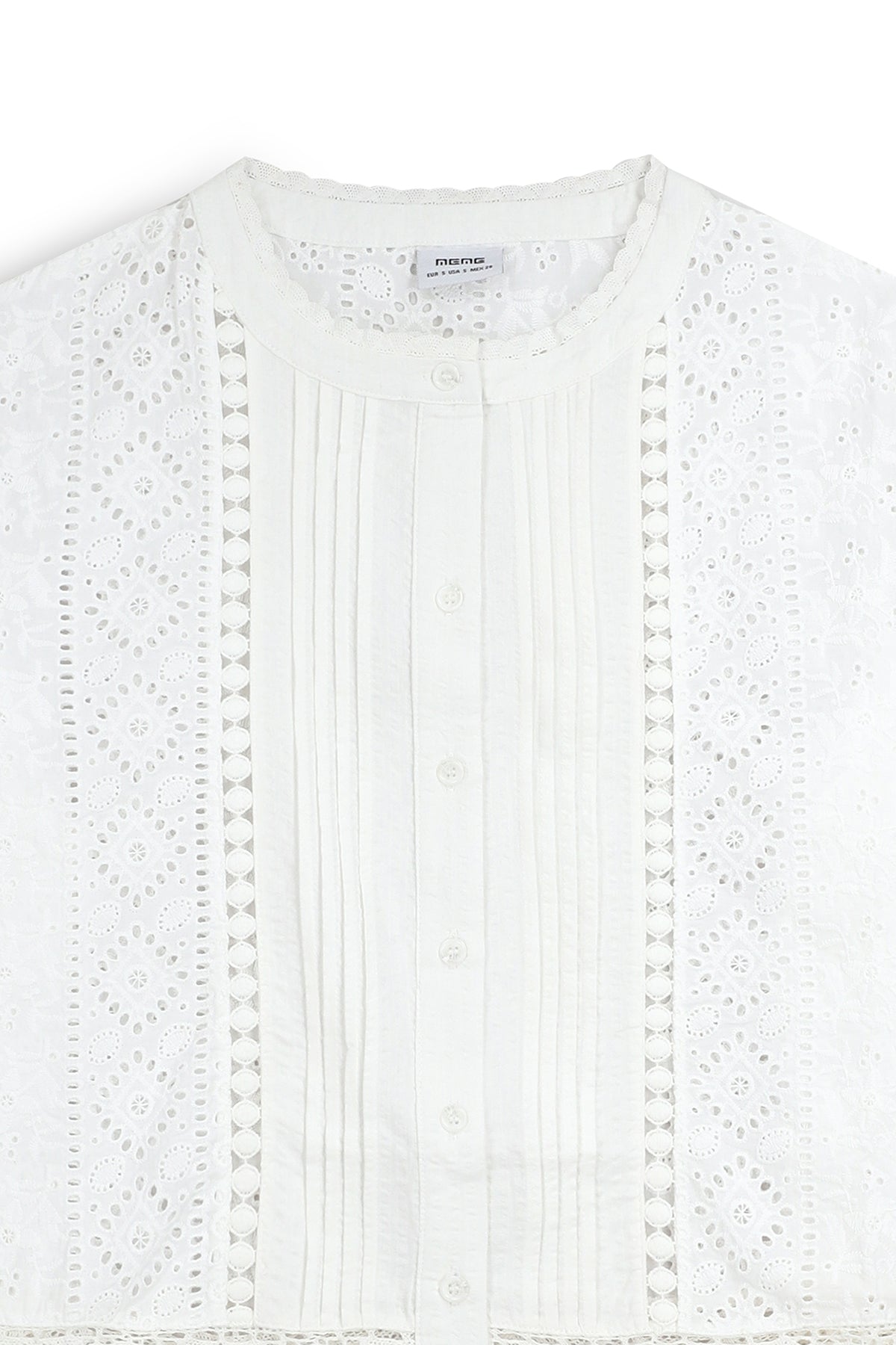 Embroidered Shirt For Women - WHITE