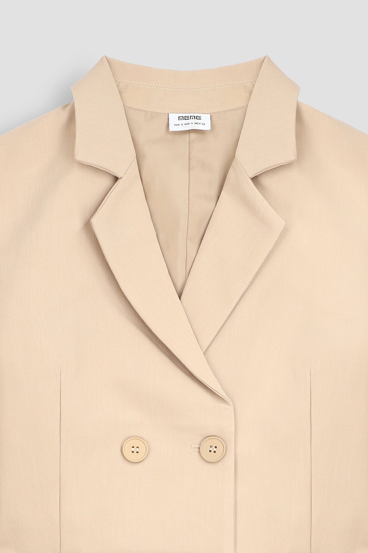 CroppedCoat Blazer For Women - SEMOLINE